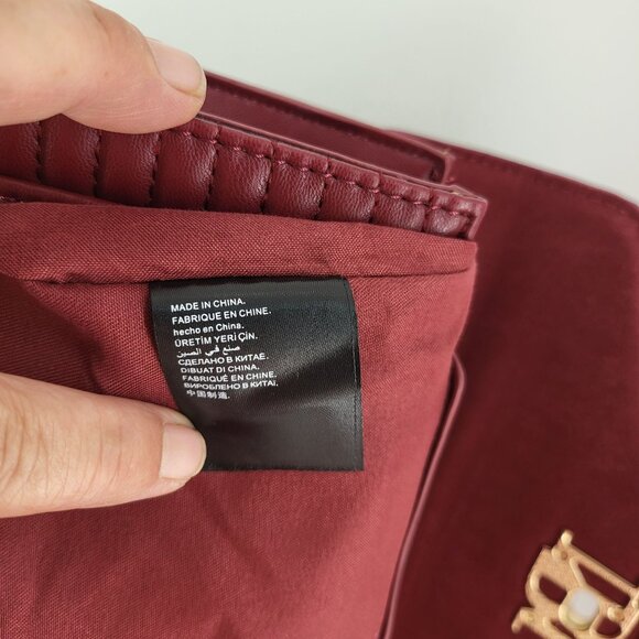 Badgley Mischka Vegan Leather Quilted Crossbody Bag Purse US $179 MSRP - Picture 15 of 16